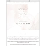 "kirsch" - Wedding Website in Sand by chocomocacino - Mobile Layout