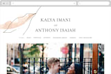 "Autumn Euphoria" - Wedding Website in Autumn Kiss by Design Lotus - Desktop Design