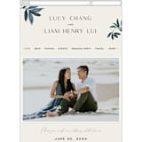 "Adore You" - Wedding Website in Great Lakes by Design Lotus - Mobile Layout
