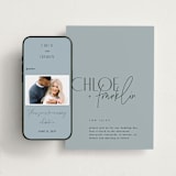 "Layered" - Wedding Website in Cloud by Kelly Schmidt - Match Your Stationery