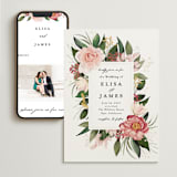 "Blossom" - Wedding Website in Blush by Susan Moyal - Match Your Stationery