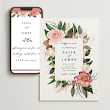 "Blossom" - Wedding Website in Blush by Susan Moyal - Match Your Stationery