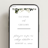 "Grove" - Wedding Website in Meadow by Everett Paper Goods - Mobile Layout