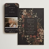 "Fall Garden Bouquet" - Wedding Website in Rust by Grace Kreinbrink - Match Your Stationery
