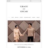 "front and center" - Wedding Website in Putty by Angela Marzuki - Mobile Layout