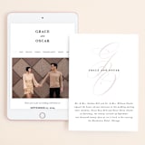 "front and center" - Wedding Website in Putty by Angela Marzuki - Match Your Stationery