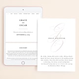 "front and center" - Wedding Website in Putty by Angela Marzuki - Match Your Stationery