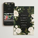 "Rose Garden" - Wedding Website in Porcelain by Susan Moyal - Match Your Stationery