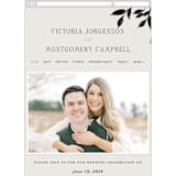 "Elegant Classic" - Wedding Website in Tuxedo by Wildfield Paper Co - Mobile Layout