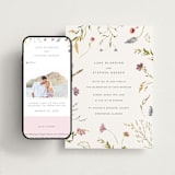 "Untied" - Wedding Website in Sherbert by Erin Hodges - Match Your Stationery