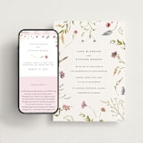 "Untied" - Wedding Website in Sherbert by Erin Hodges - Match Your Stationery