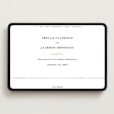 "Paradise" - Wedding Website in Forest by Petra Kern - Desktop Design