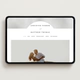 "Panoramic" - Wedding Website in Cloud by Heather Schertzer - Desktop Design
