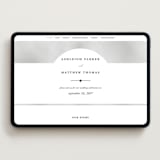 "Panoramic" - Wedding Website in Cloud by Heather Schertzer - Desktop Design