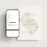 "Camille" - Wedding Website in Stone by Jackie Crawford - Match Your Stationery