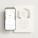 "delicate buds" - Wedding Website in Olive by Jennifer Wick - Match Your Stationery