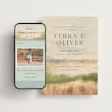 "Bluestem Fields" - Wedding Website in Meadow by Holly Whitcomb - Match Your Stationery