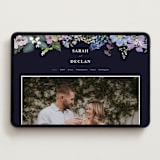 "Lilac Bloom" - Wedding Website in Lilac by Susan Moyal - Desktop Design