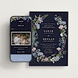 "Lilac Bloom" - Wedding Website in Lilac by Susan Moyal - Match Your Stationery