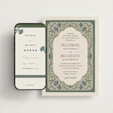 "Century" - Wedding Website in Robins Egg by Jen Owens - Match Your Stationery