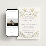 "Monogrammed" - Wedding Website in Spring by Petra Kern - Match Your Stationery