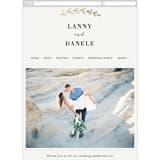 "Elegant Announcement" - Wedding Website in Vanilla by Kelly Schmidt - Guest Management