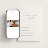 "Essence" - Wedding Website in Ash by Jennifer Postorino - Match Your Stationery
