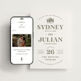 "Sequoia" - Wedding Website in Moss by Robert and Stella - Match Your Stationery