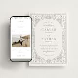 "Splendor" - Wedding Website in Ash by Devika Keskar - Match Your Stationery