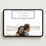 "Pressed Frame" - Wedding Website in Aegean by Oma N. Ramkhelawan - Desktop Design