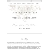 "Wedding Dream" - Wedding Website in Latte by Chris Griffith - Mobile Layout