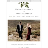 "Conservatory" - Wedding Website in Honeysuckle by Jennifer Postorino - Guest Management