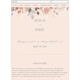 "Golden Hour" - Wedding Website in Peony by Jennifer Wick - Guest Management