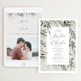 "Wedding Whisper" - Wedding Website in Lilac by Chris Griffith - Match Your Stationery