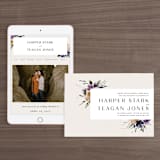 "ivi" - Wedding Website in Ivory by Lori Wemple - Match Your Stationery