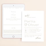 "Uncorked" - Wedding Website in Golden by Kristie Kern - Match Your Stationery