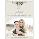 "Love springs eternal" - Wedding Website in Fern by Chris Griffith - Guest Management