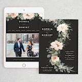 "Lovely Vine" - Wedding Website in Blush by Susan Moyal - Match Your Stationery