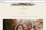 "Woodland Garden" - Wedding Website in Birch by Susan Moyal - Desktop Design
