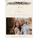 "Woodland Garden" - Wedding Website in Birch by Susan Moyal - Guest Management