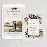 "Floral Love" - Wedding Website in Lilac by Lori Wemple - Match Your Stationery