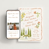 "Giardino" - Wedding Website in Flame by Pati Cascino - Match Your Stationery