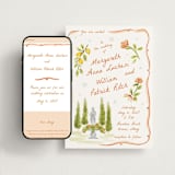 "Giardino" - Wedding Website in Flame by Pati Cascino - Match Your Stationery