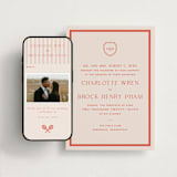 "Racquet" - Wedding Website in Verona Sunset by Megan Davis - Match Your Stationery