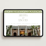 "Darcy" - Wedding Website in Pistachio by Robert and Stella - Desktop Design