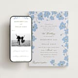 "Anemones" - Wedding Website in Azure by letterfix - Match Your Stationery