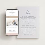 "Mariner" - Wedding Website in Indigo by Jelena Vuletic - Match Your Stationery