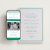 "Hartford" - Wedding Website in Shamrock by Olivia Raufman - Match Your Stationery