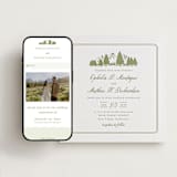 "Summit Meadows" - Wedding Website in Pistachio by Ana Sharpe - Match Your Stationery