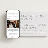 "Kismet" - Wedding Website in Soft Black by Alston Foster - Match Your Stationery